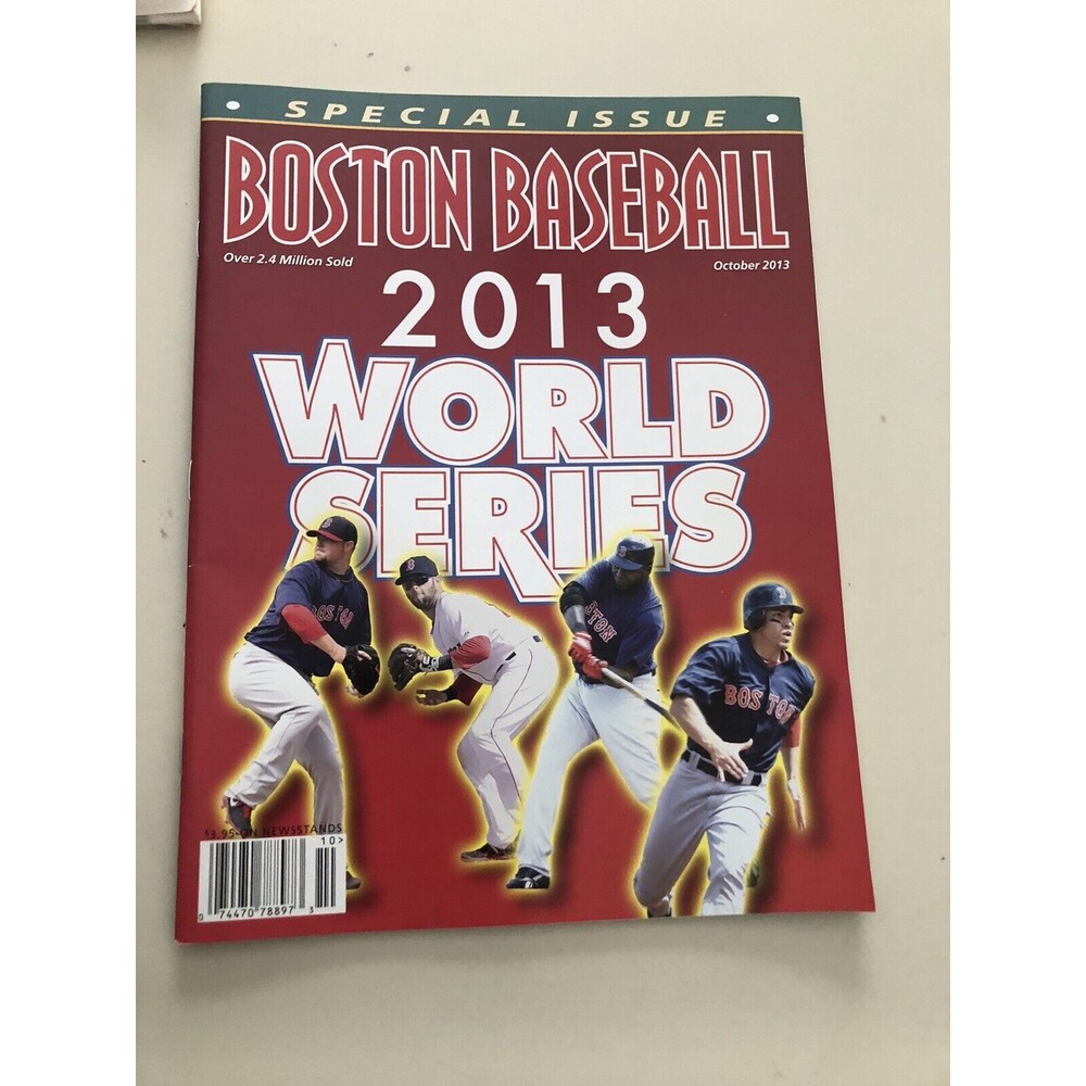 Boston Baseball Magazine Special Issue October 2013 World Series
